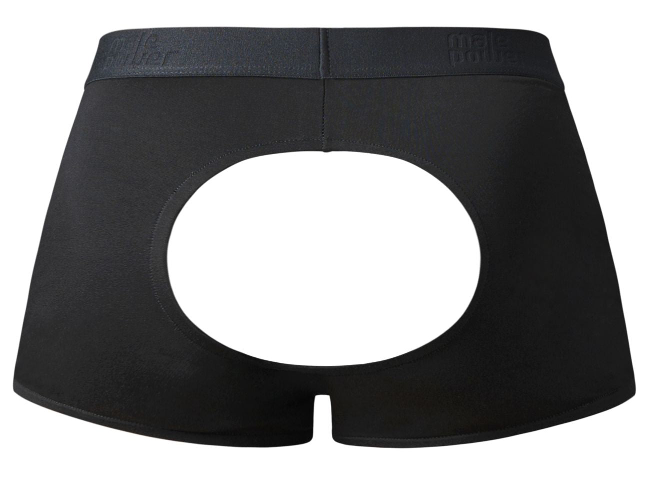 Male Power 162-304 Male Open Ended Moonshine Short Black