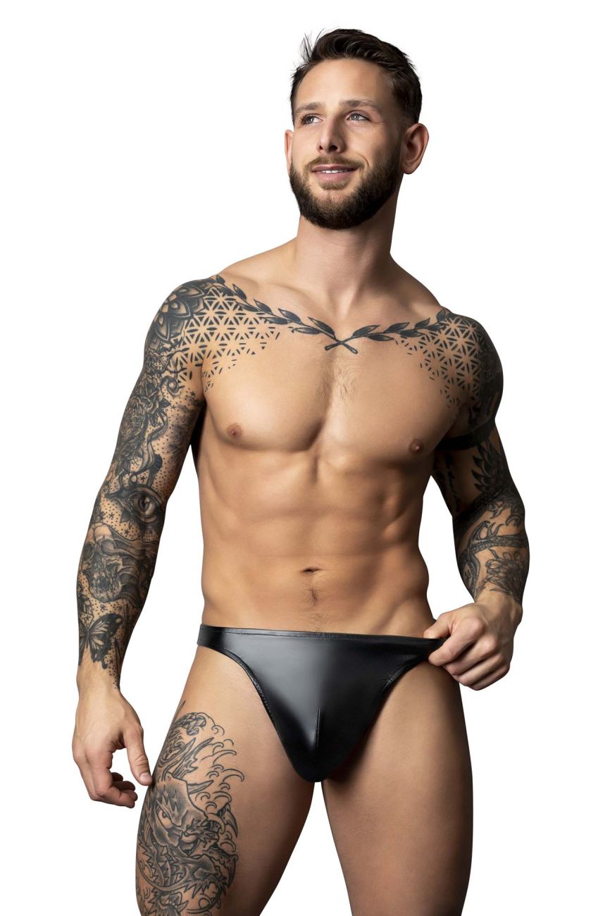 Male Power 442-301 Liquid Onyx 2.0 Male Bong Thong Black