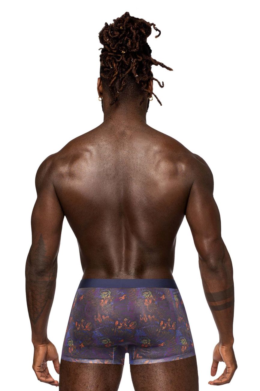 Male Power SMS-011 Sheer Prints Seamless Short Splatter