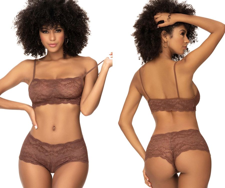 Mapale 206 Panty & Top Lace Set