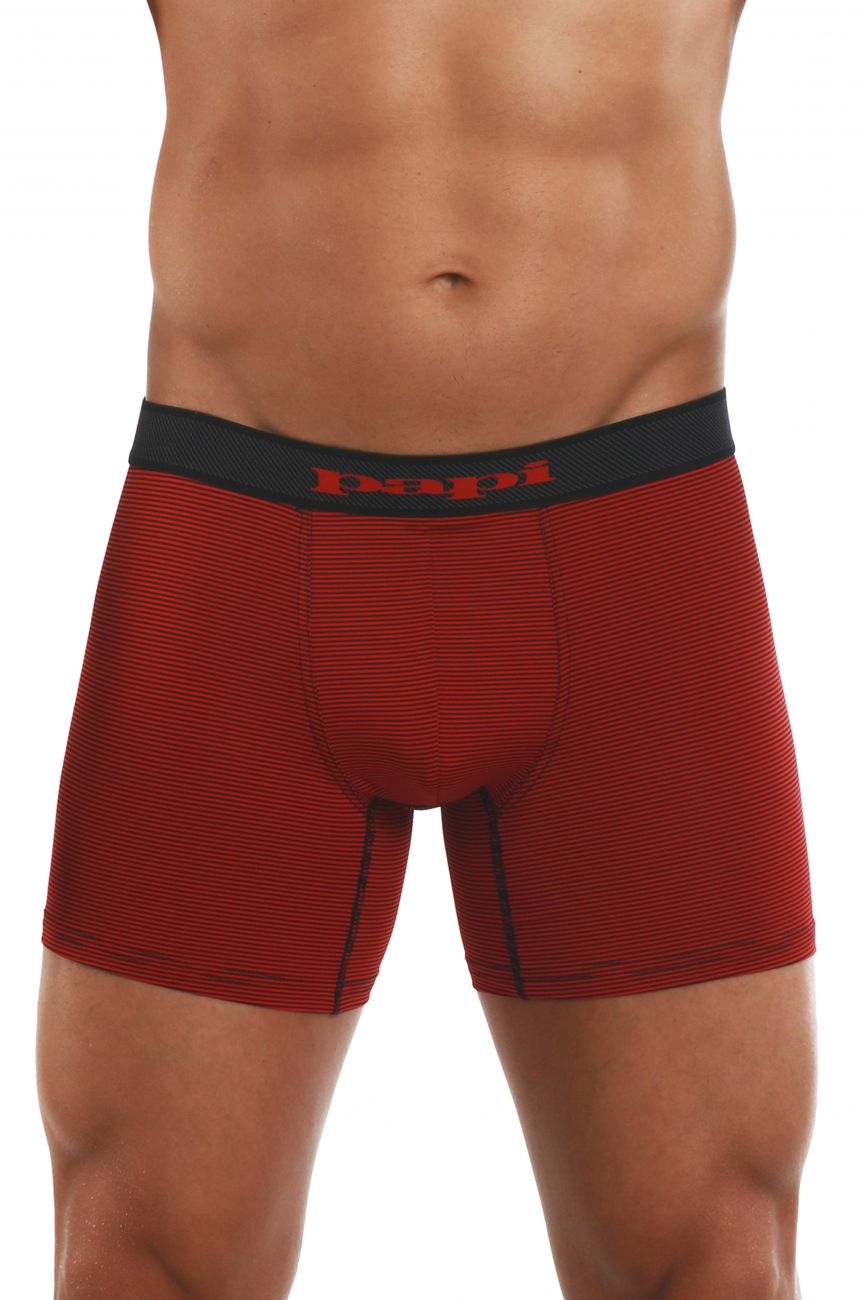 Papi 626185-982 Cool2 2PK Solid Boxer Briefs