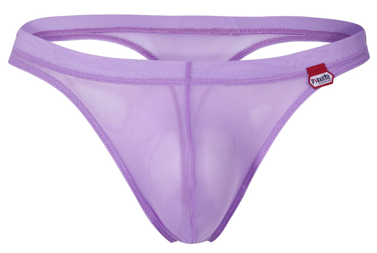 Pikante 1823 Luxury Mens Sexy Stretch Thong Lilac