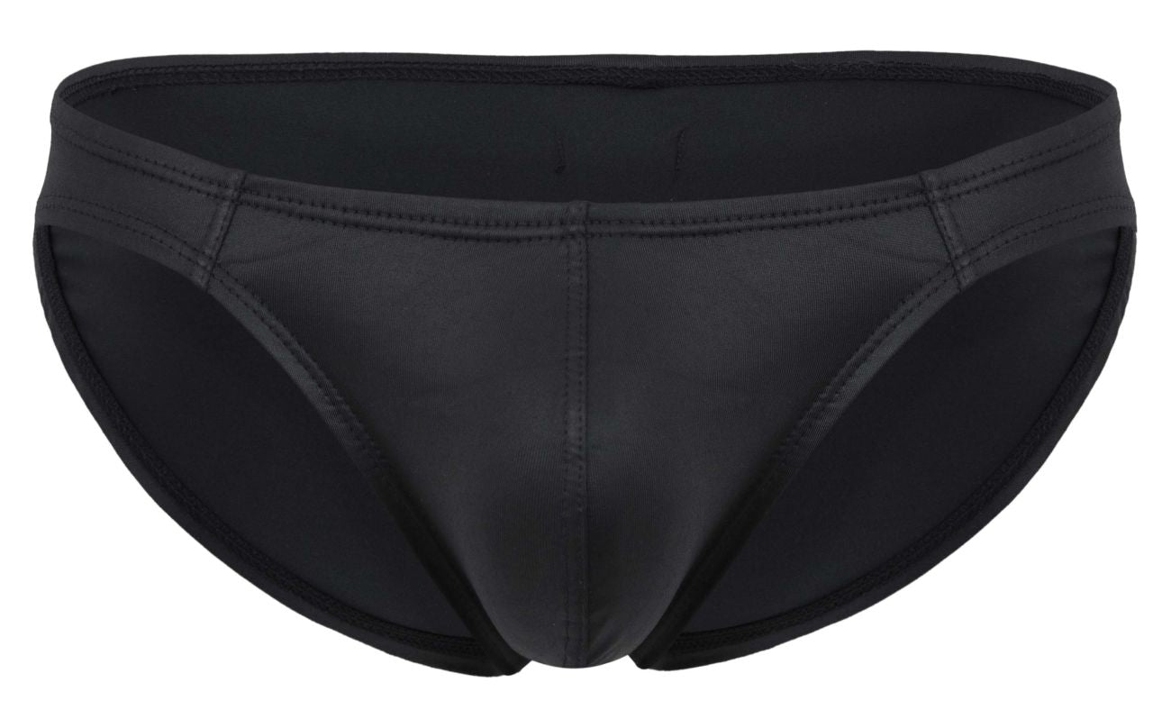Pikante 2117 Candy Mens Bold Wet-look Briefs Black