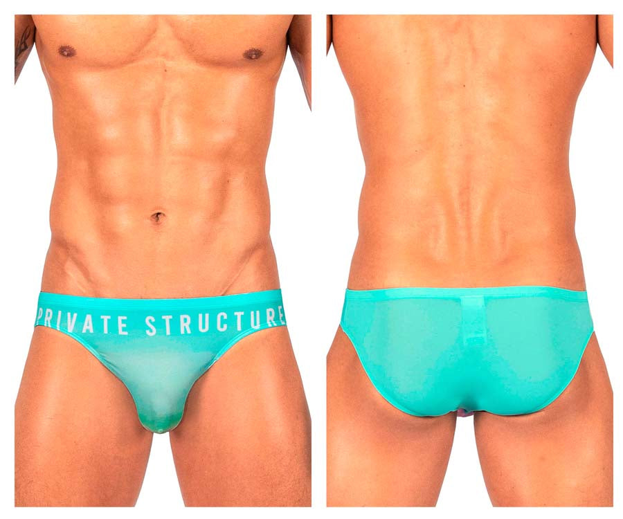 Private Structure BRUT4392 Bare Bikini Cyan Mist