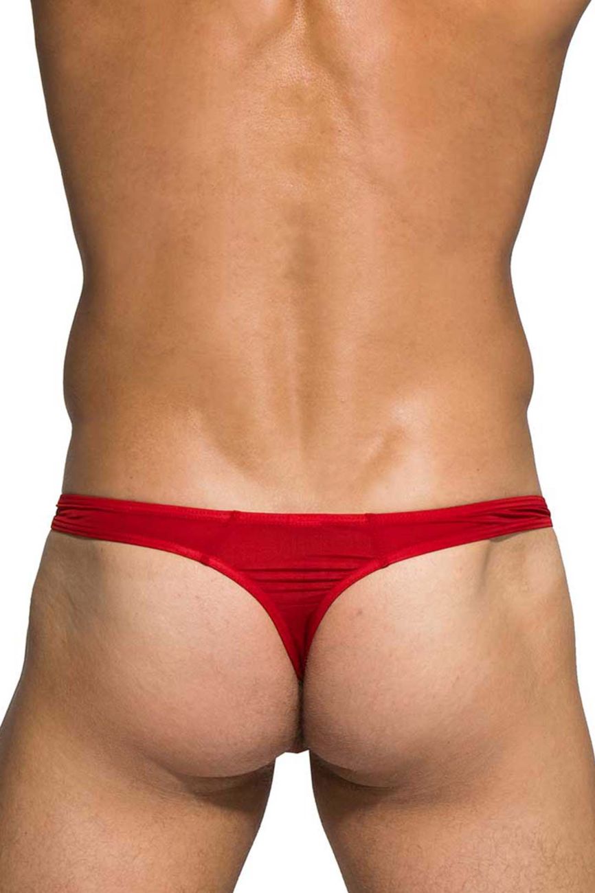 Private Structure DGEMU3545BT Desire Glaze Thong Red