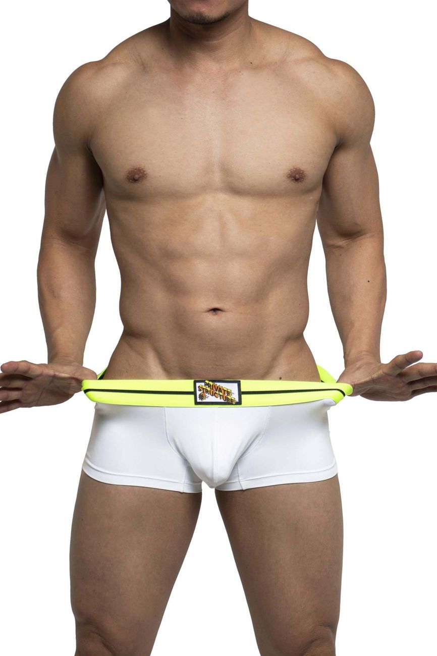 Private Structure MMUX4178 Micro Maniac Trunks White