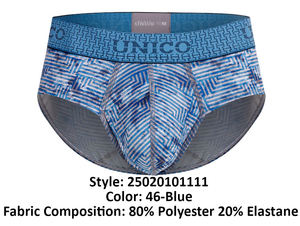 Unico 25020101111 Ostion Briefs Blue