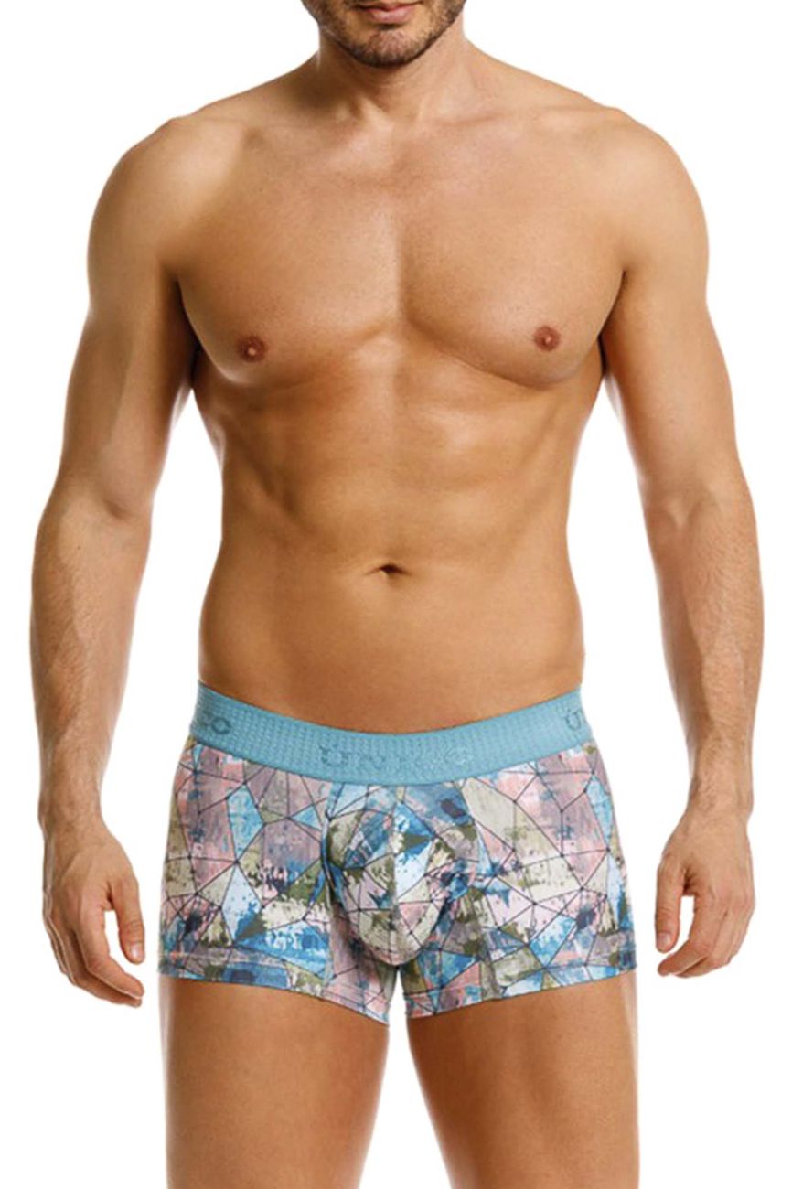 Unico 25070100105 Mens Vitral Trunks Printed Plus Sizes