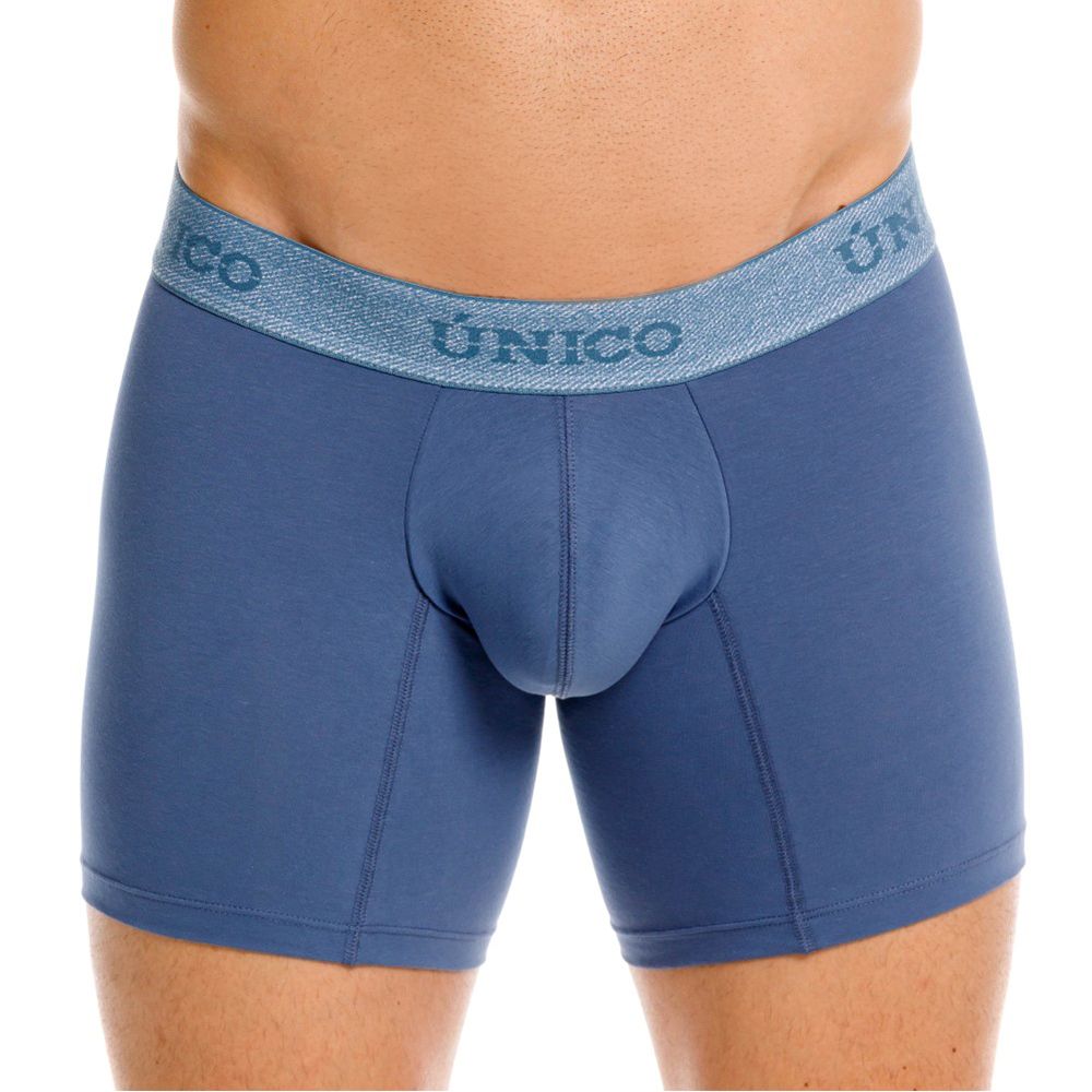 Unico 26040100217 Classic Boxer Briefs - Premium Comfort and Style Teal Plus Sizes