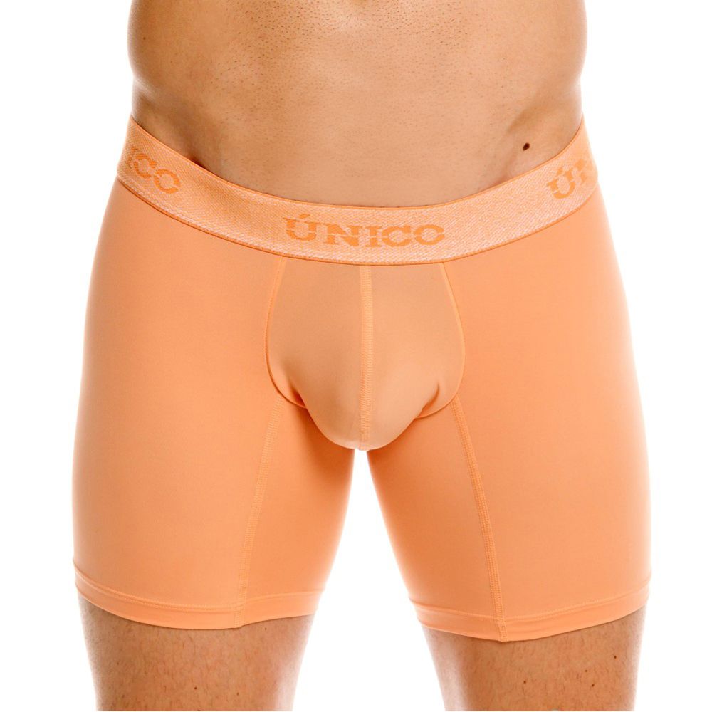 Unico 26040100222 Classic Boxer Briefs - Essential Comfort Apricot Plus Sizes