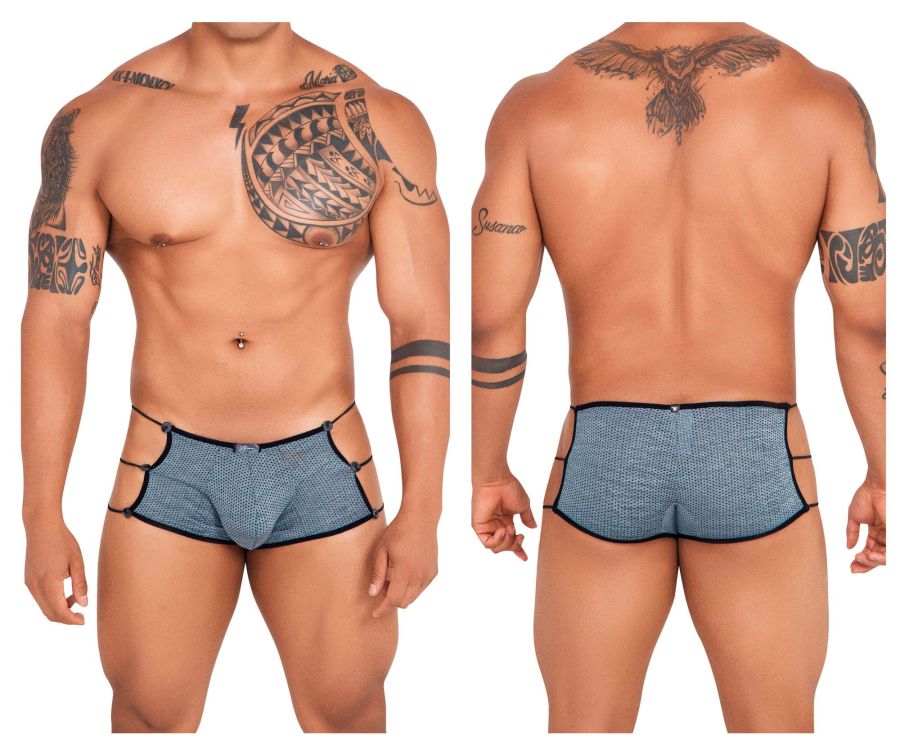 Xtremen 91133 Trendy Mesh Briefs Black