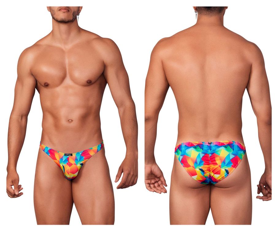 Xtremen 91145 Printed Microfiber Bikini Rainbow Prism