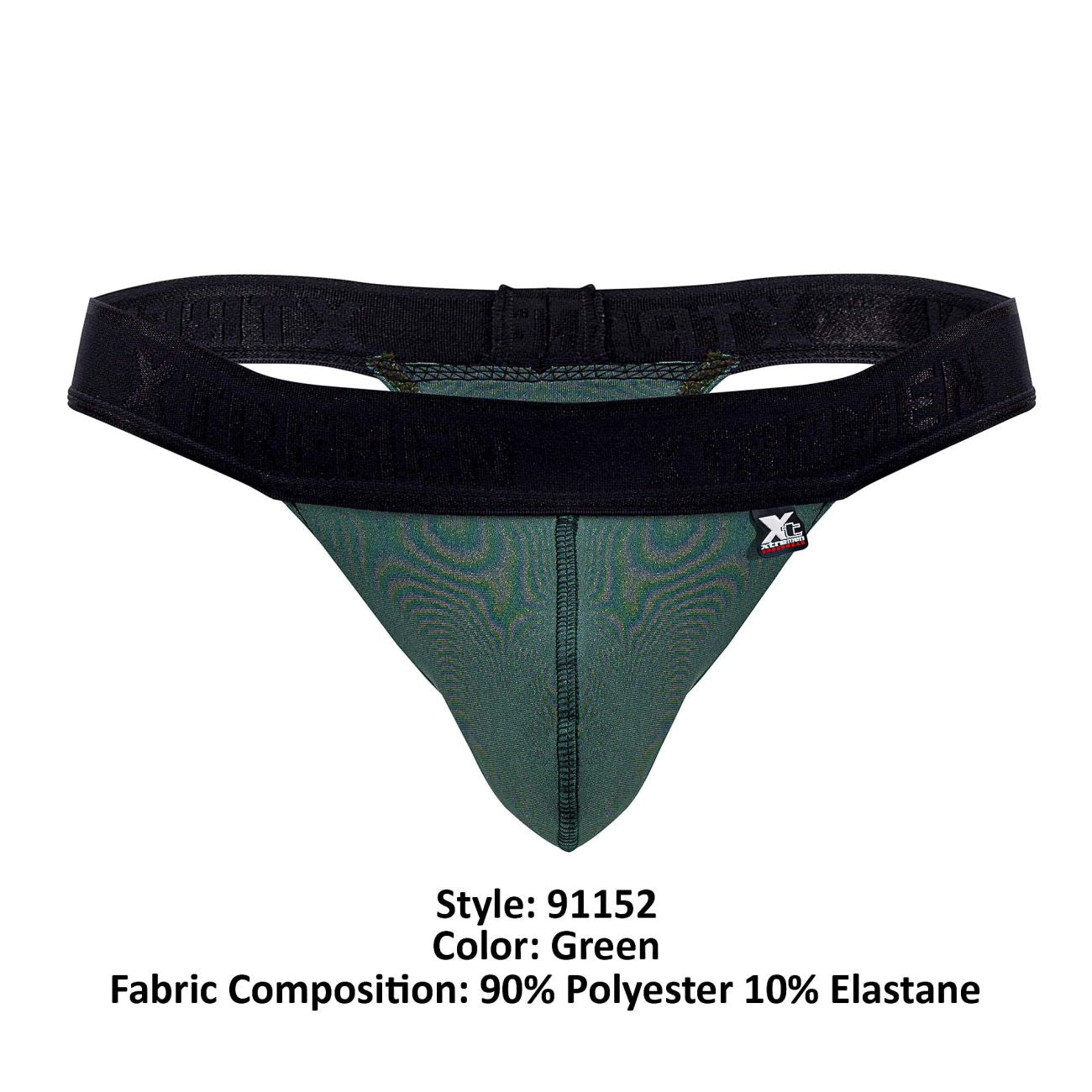 Xtremen 91152 Destellante Thongs Green