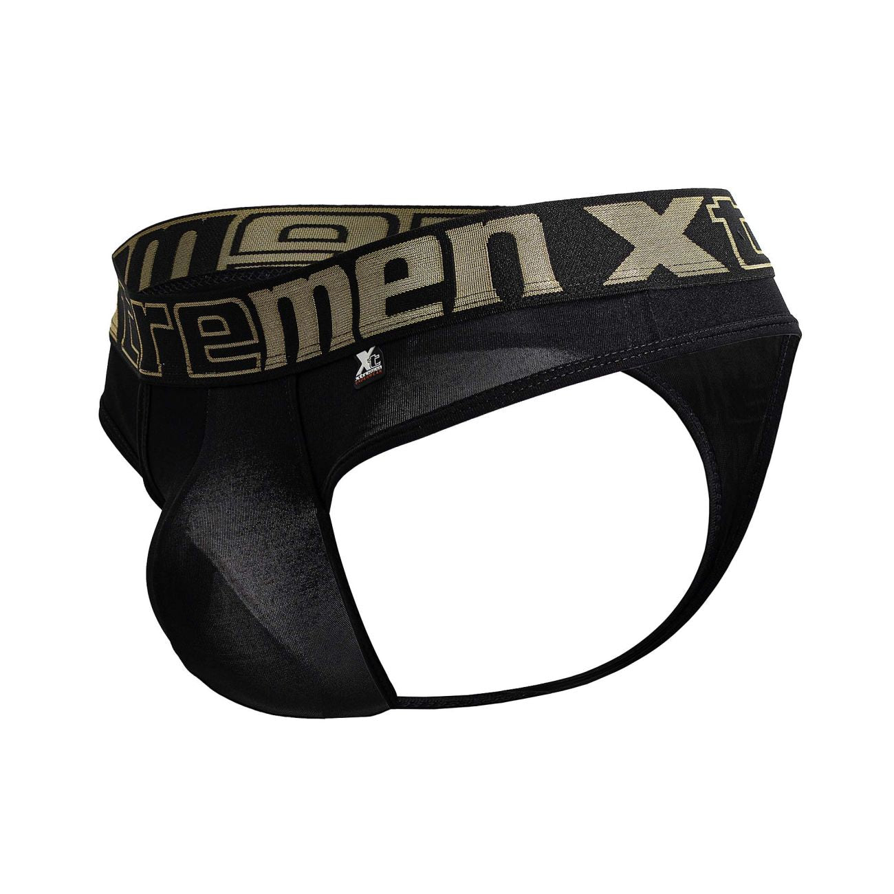 Xtremen 91208B Microfiber Mens Thongs Black