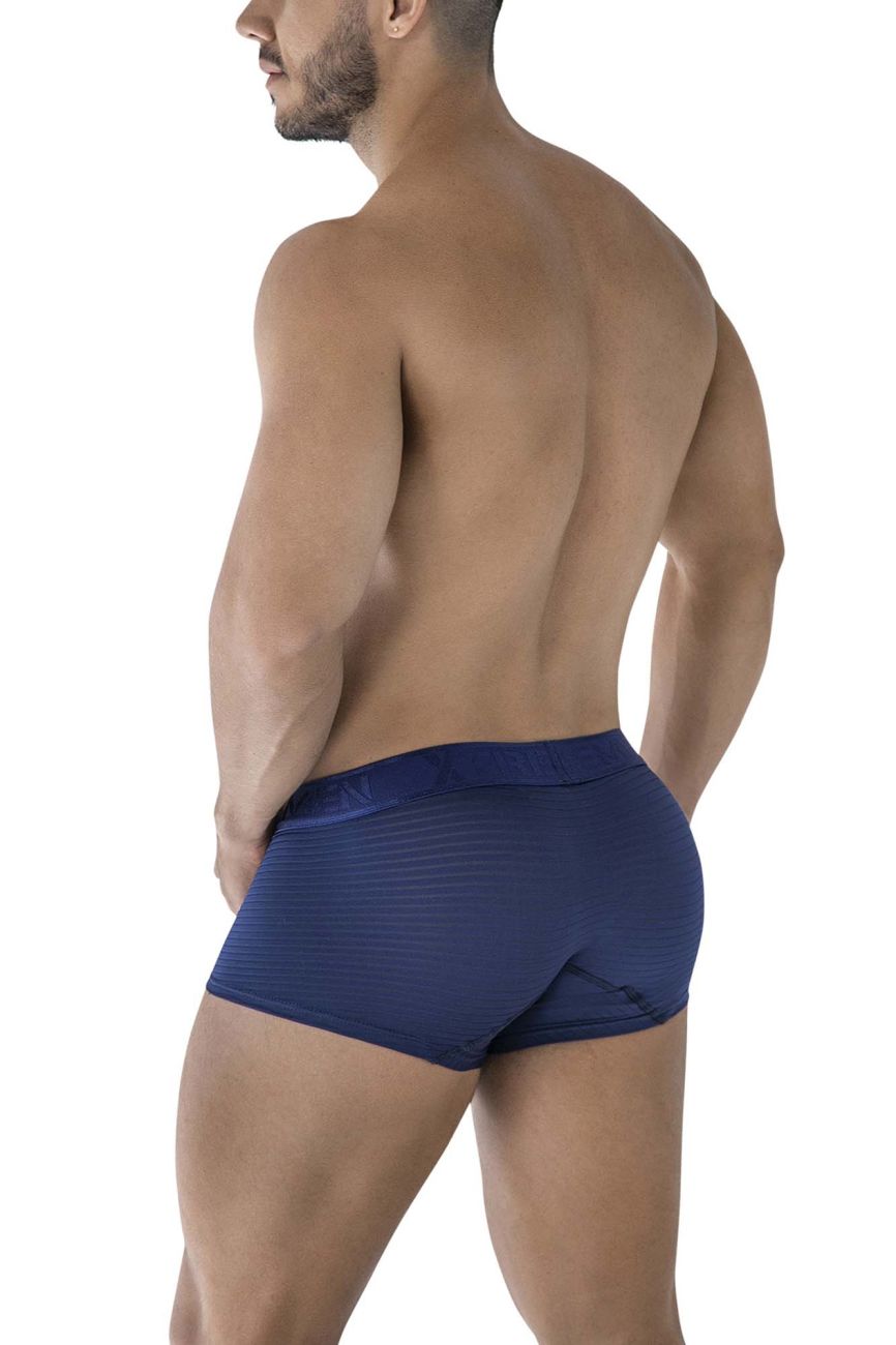 Xtremen 91209B Mens Soft and Supple Microfiber Trunks Navy