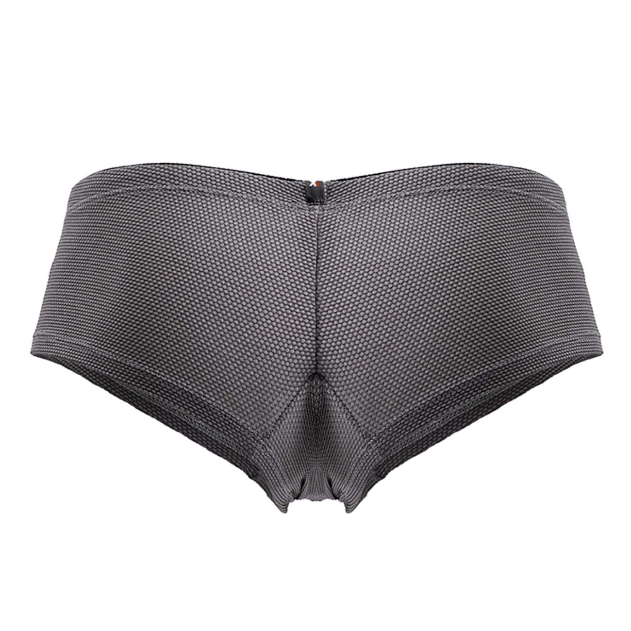 Xtremen 91225 Male Microfiber Modern & Sexy Trunks Gray