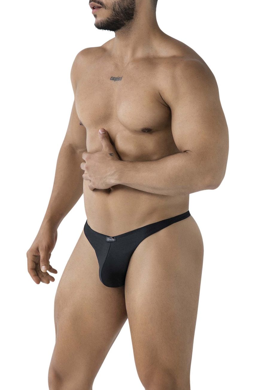 Xtremen 91232 Mens Microfiber Contoured Thongs Black
