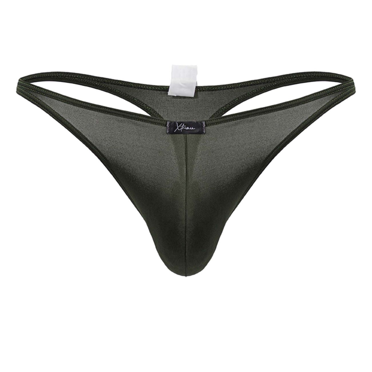 Xtremen 91238 Mens Ultra Comfortable Microfiber Thongs Green