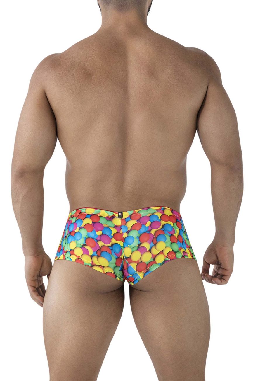 Xtremen 91249 Printed Mens Colourful Trunks Bubbles