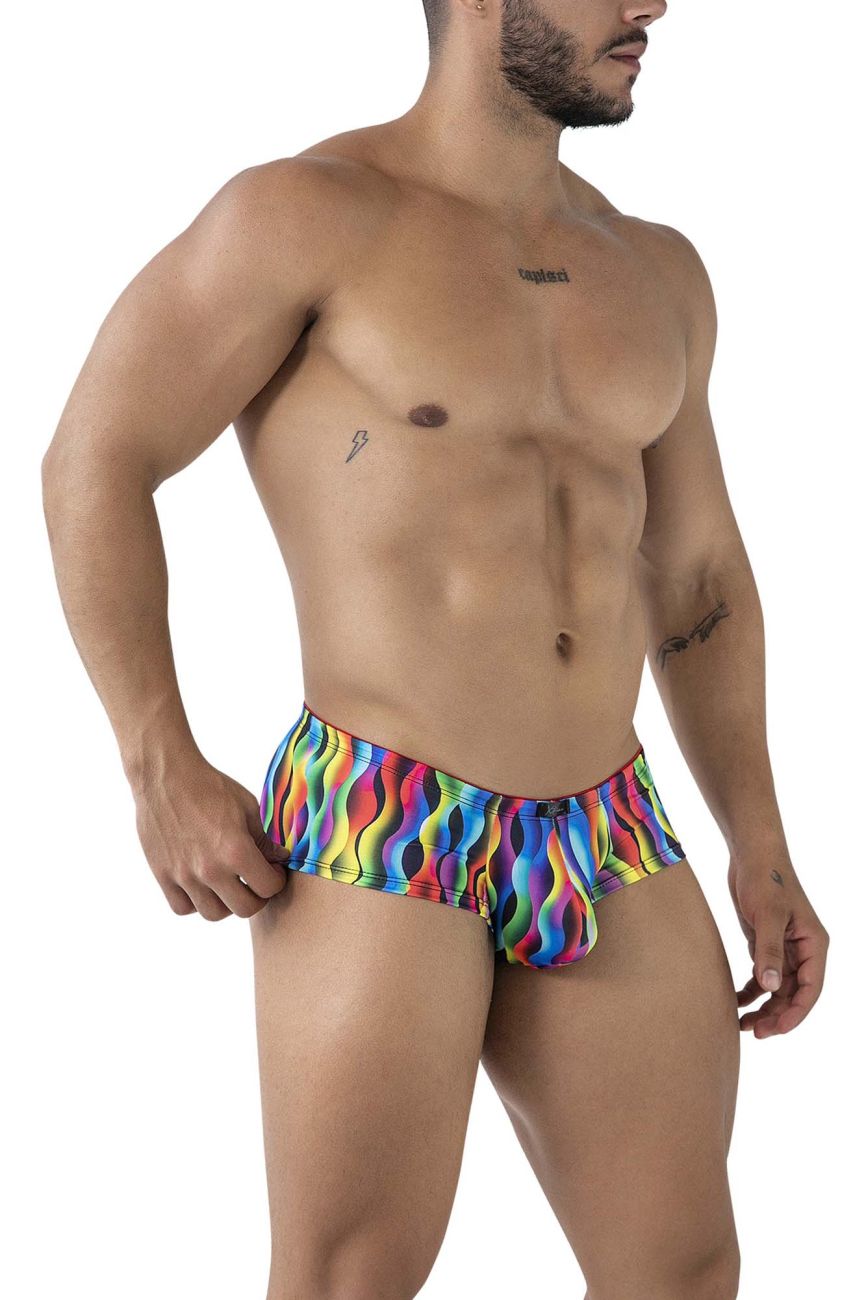 Xtremen 91249 Printed Mens Colourful Trunks Waves