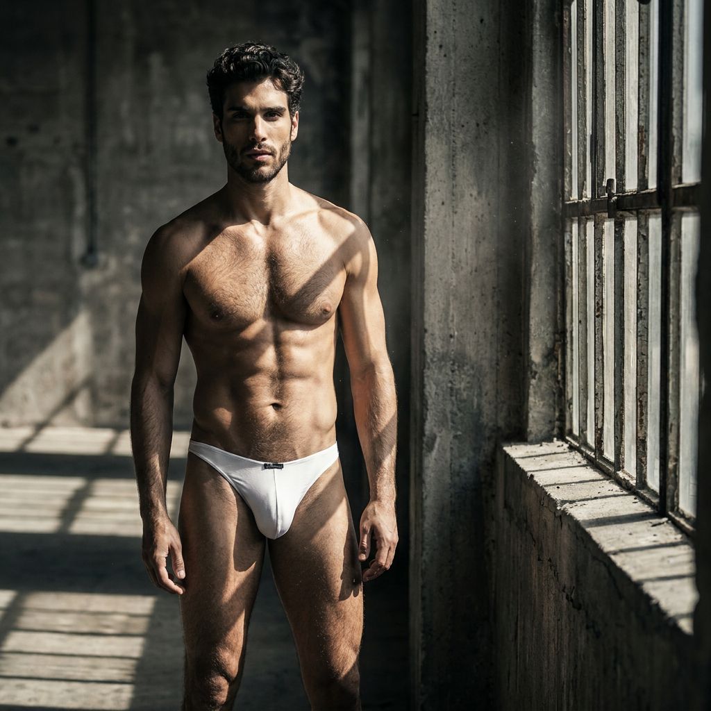 Xtremen 91254 Mens Soft & Comfortable Microfiber Thongs White