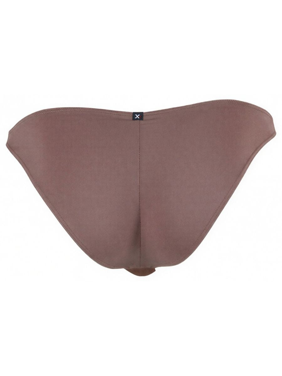 Xtremen 91255 Male Soft and Comfortable Microfiber Bikini Brief Khaki