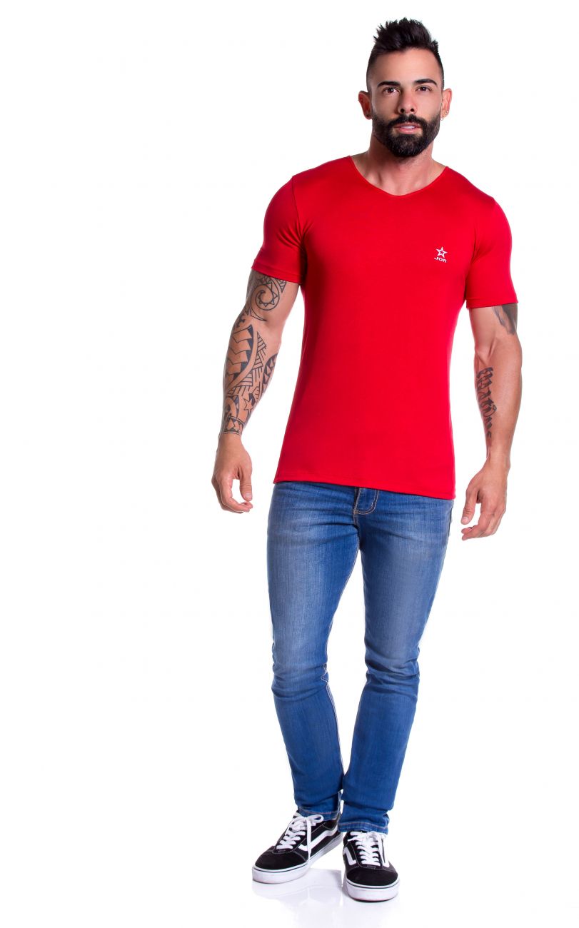 JOR 0803 Bassic T-Shirt Red