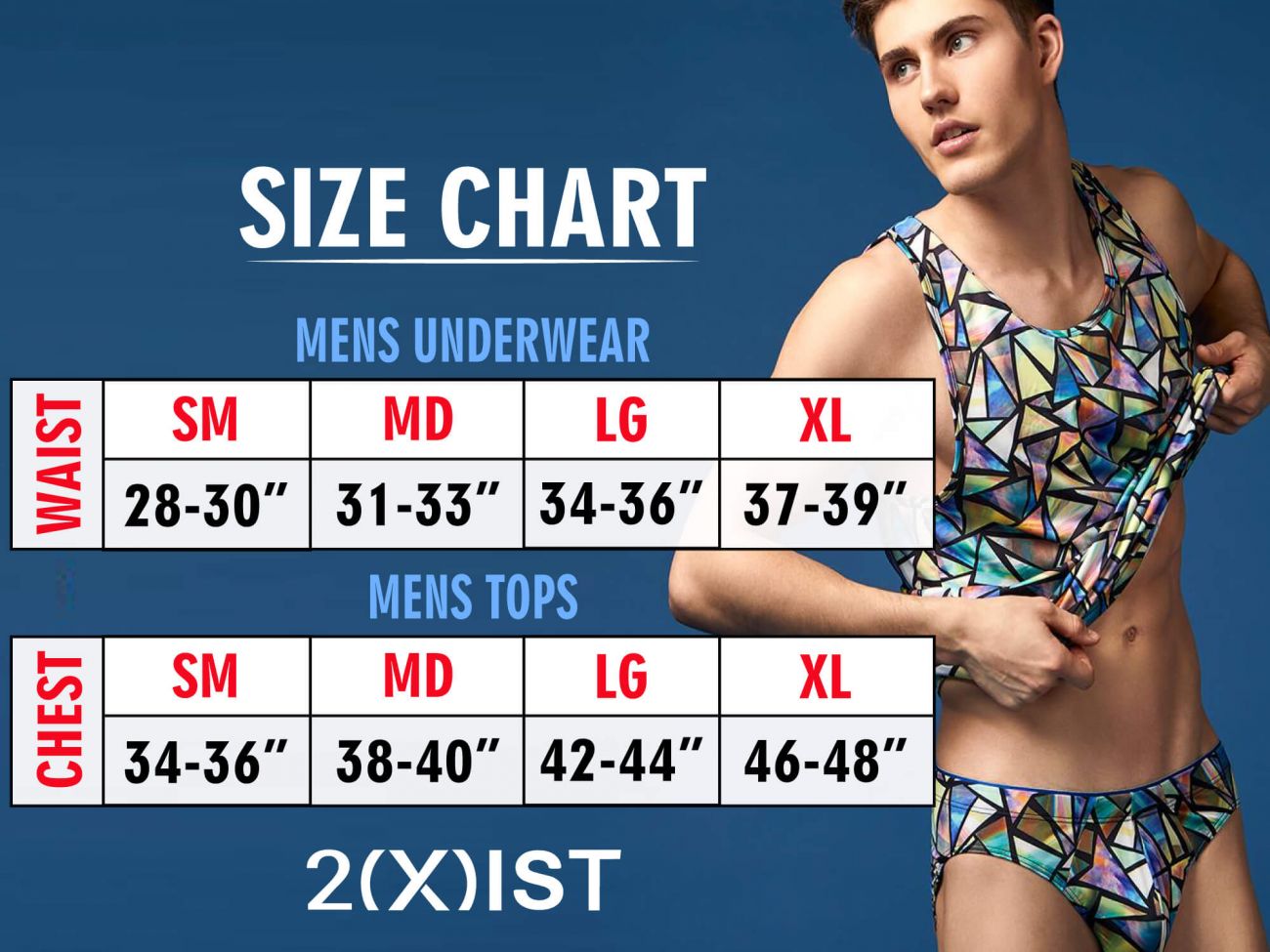 2(X)IST 3104100301 Pima Cotton Contour Pouch Briefs Black
