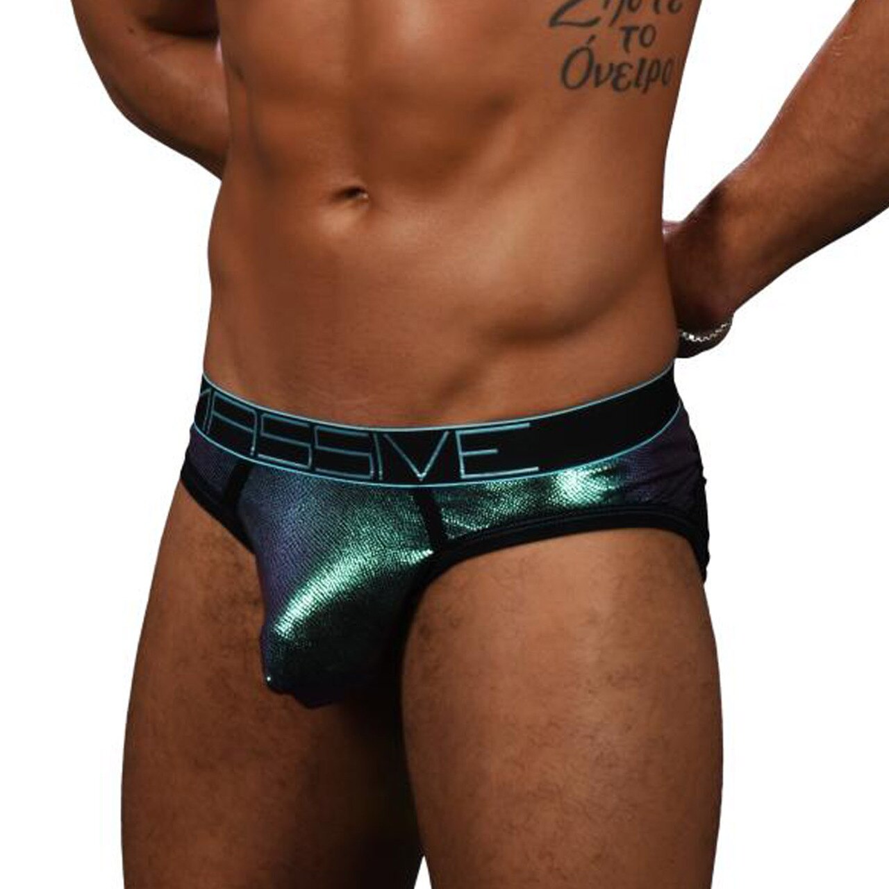 Mens Andrew Christian Massive Anaconda Eclipse Brief