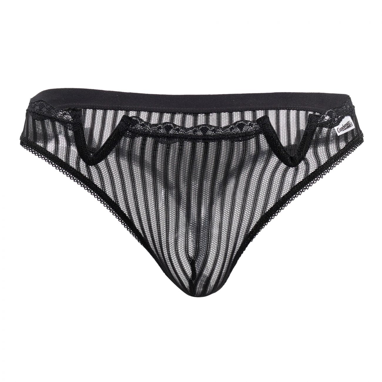 CandyMan 99404 V Thongs Black
