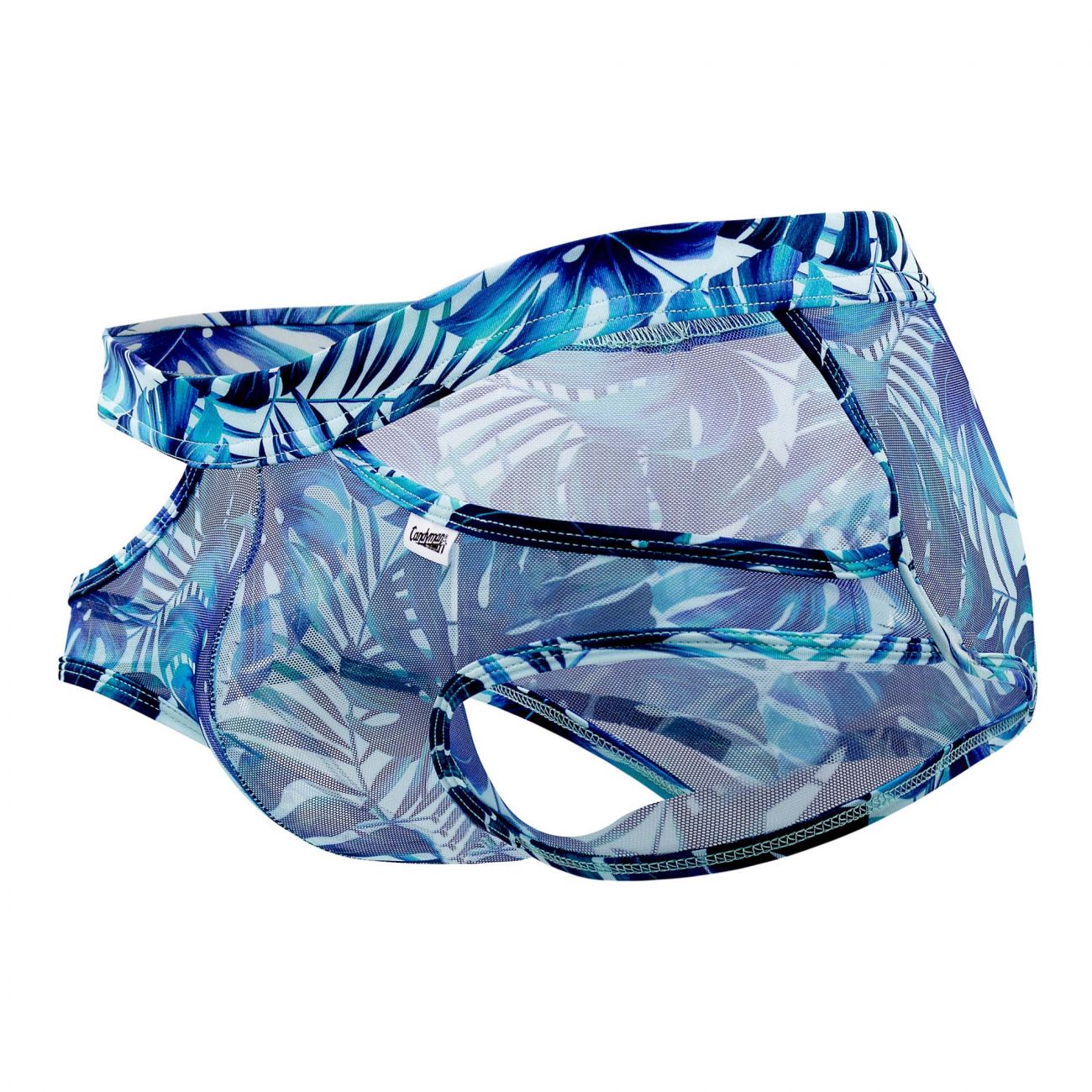 CandyMan 99441 Floral Briefs Blue