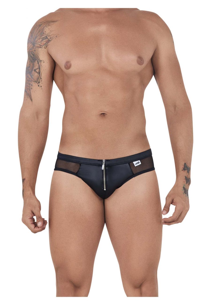 CandyMan 99500 Zipper-Mesh Bikini Black
