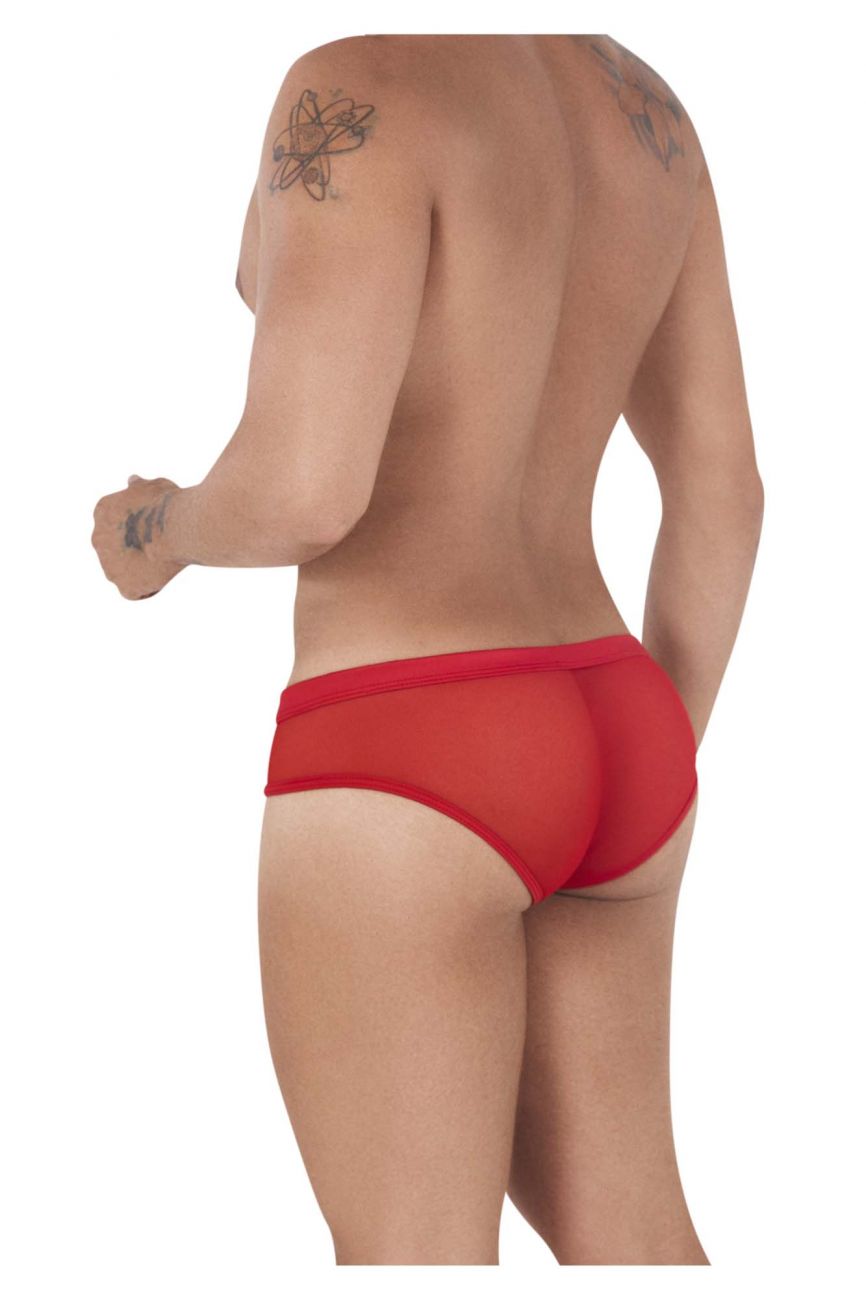 CandyMan 99500 Zipper-Mesh Bikini Red