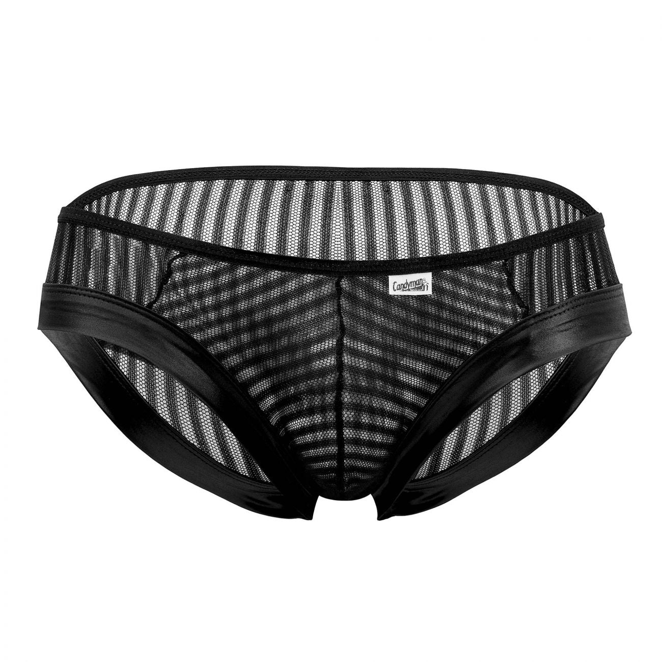 CandyMan 99545 Stripes Briefs Black