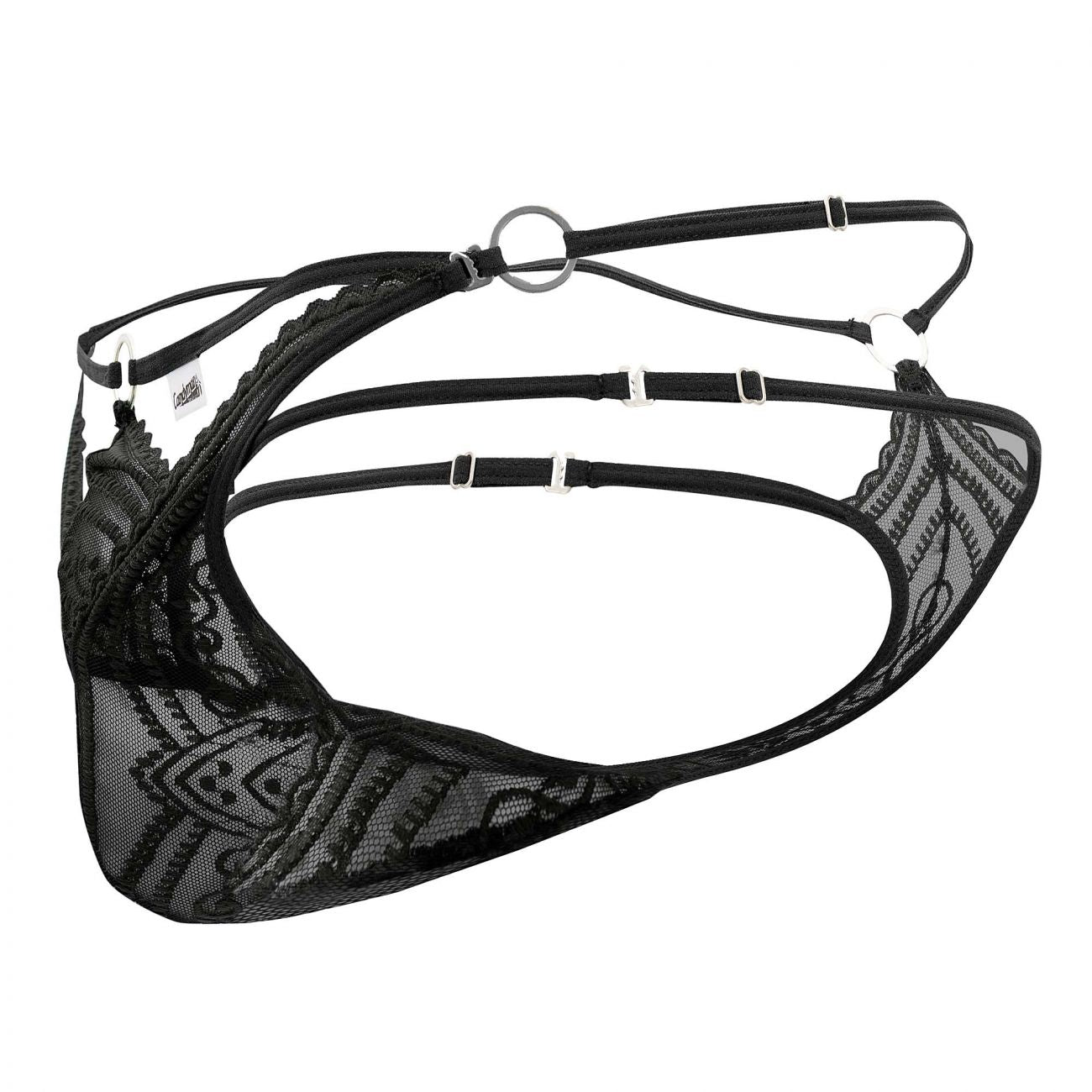 CandyMan 99547 Double Thongs Black