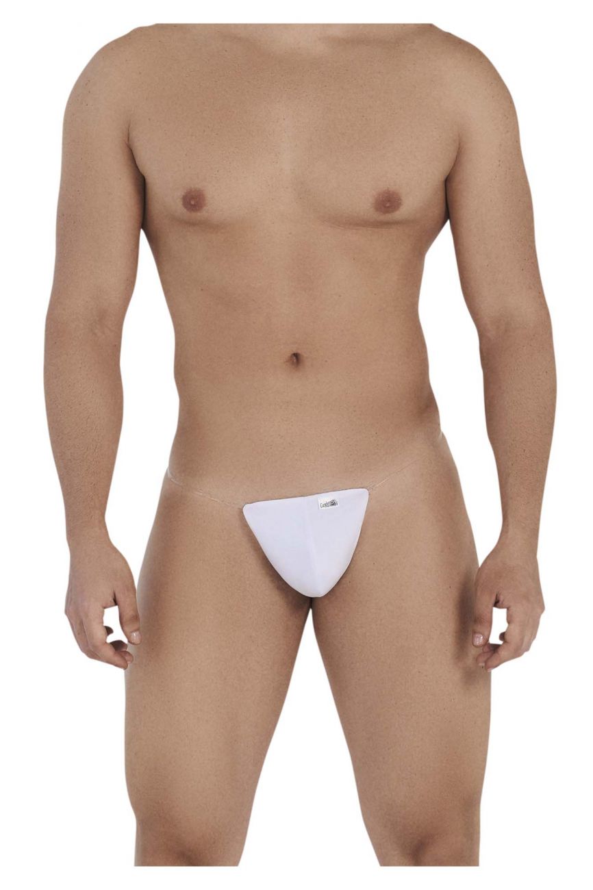 CandyMan 99548 Invisible Micro Thongs White