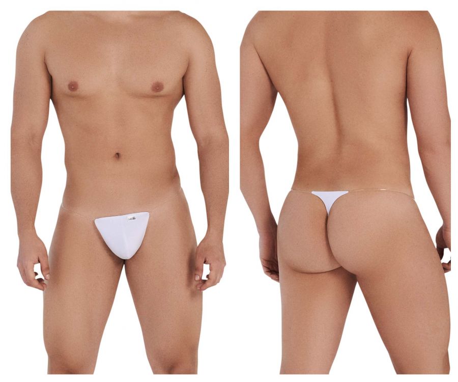 CandyMan 99548 Invisible Micro Thongs White