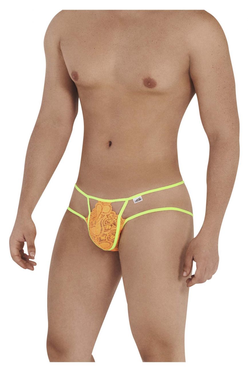 CandyMan 99559 Lace Jockstrap Hot Orange