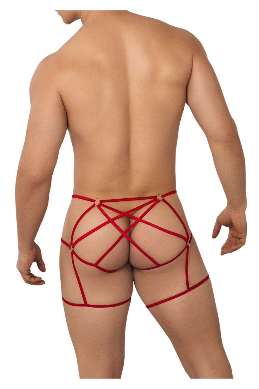 CandyMan 99646 Cage Jockstrap Black