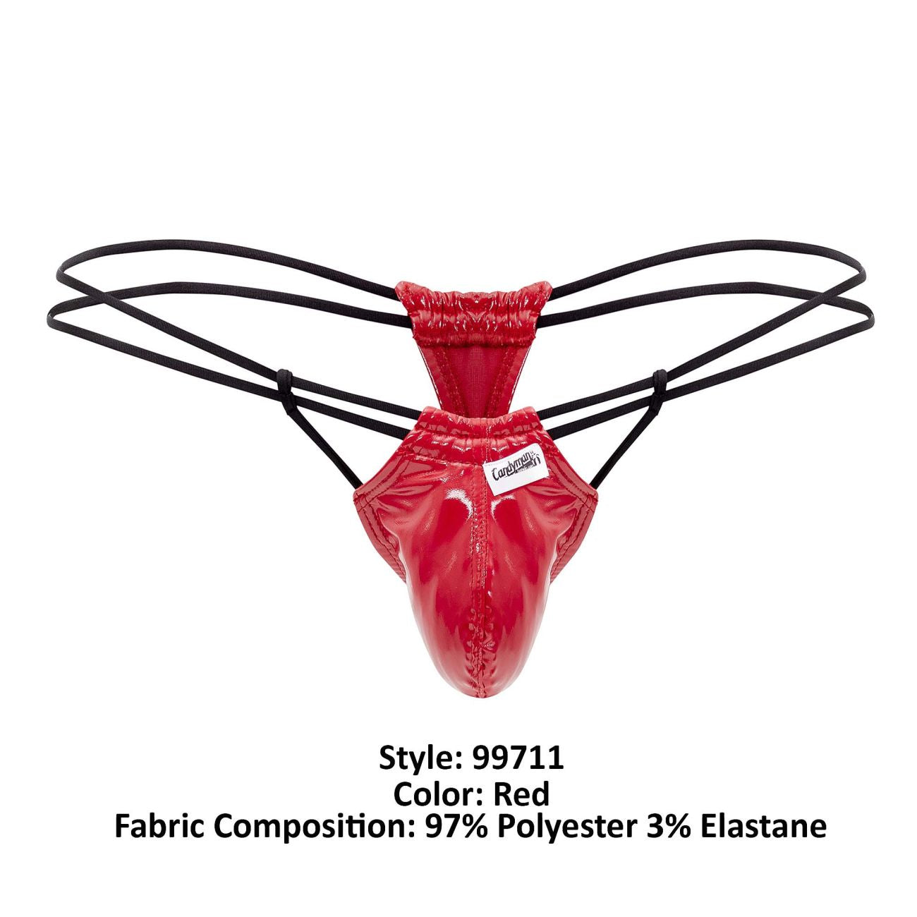 CandyMan 99711 Dom Thongs Red