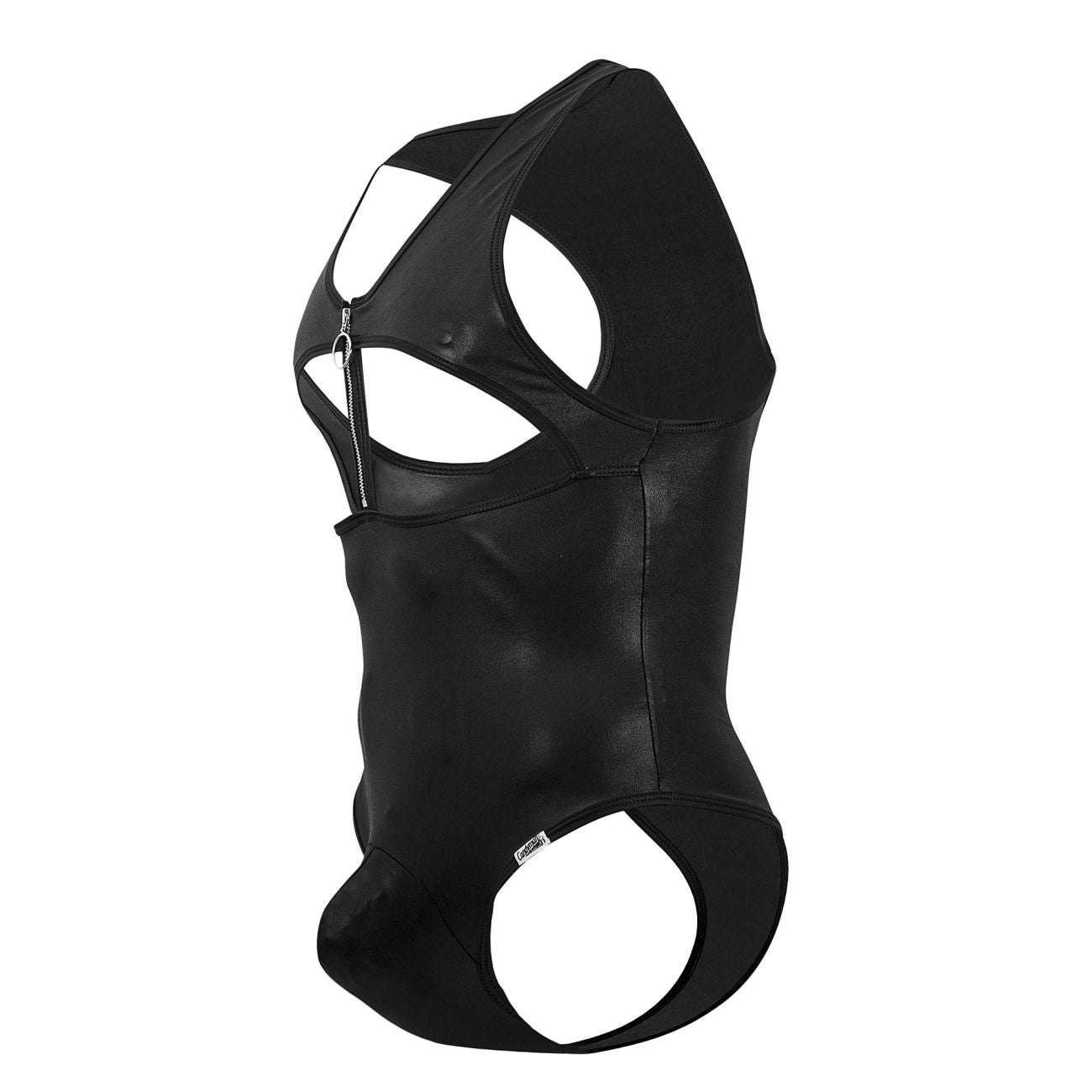 CandyMan 99728 Work-N-Out Bodysuit Black