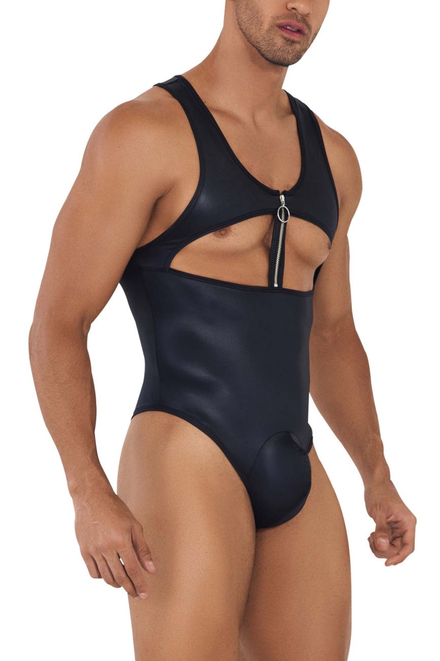 CandyMan 99728 Work-N-Out Bodysuit Black