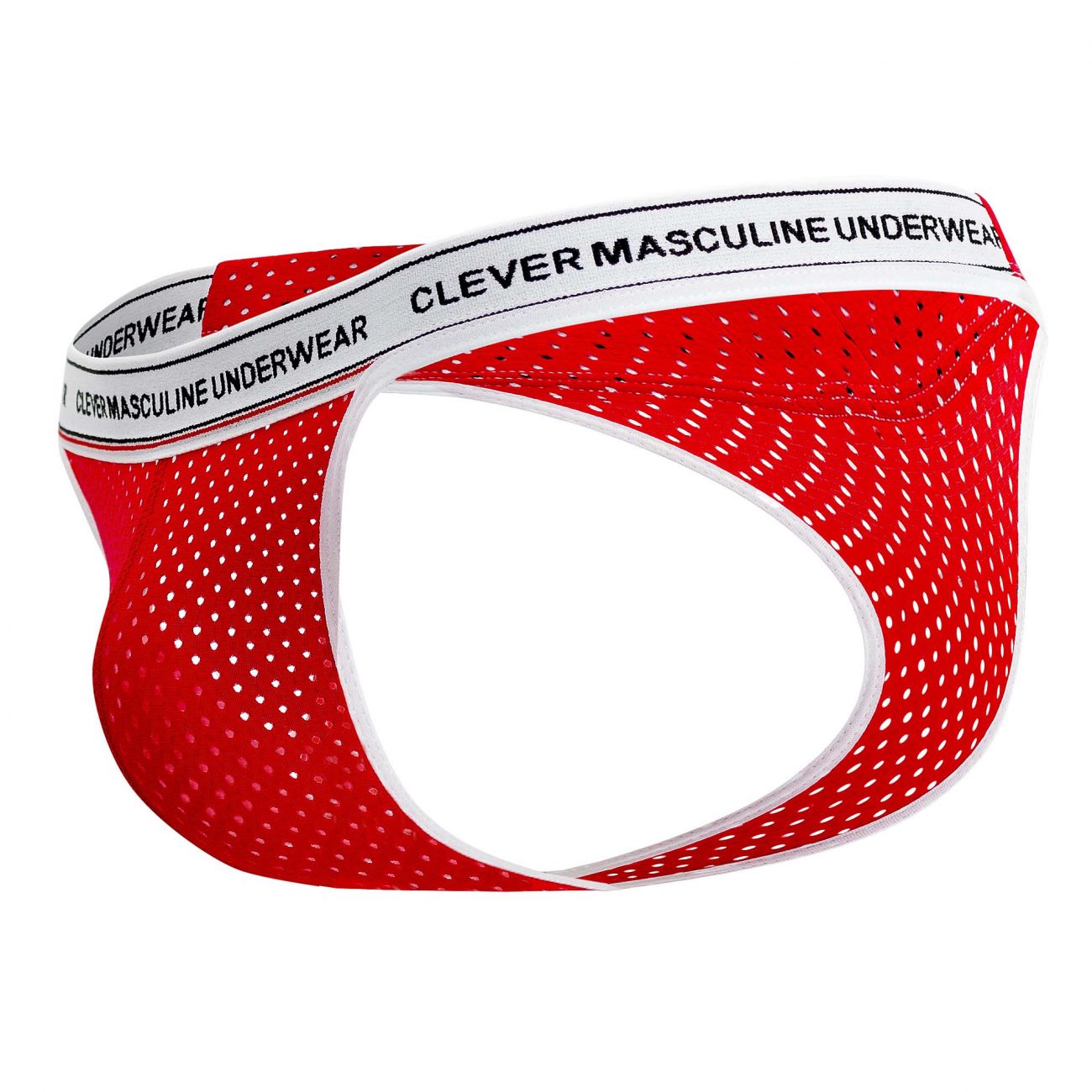 Clever 0201 Attitude Mesh Thongs Red