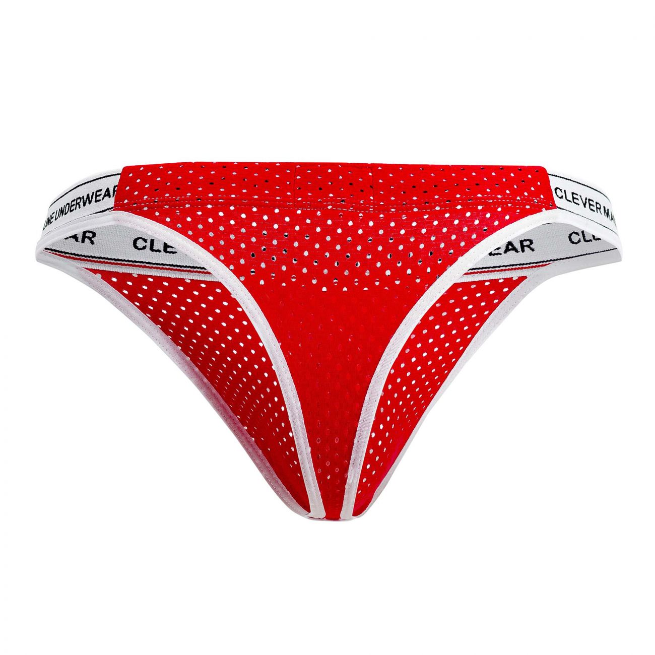Clever 0201 Attitude Mesh Thongs Red