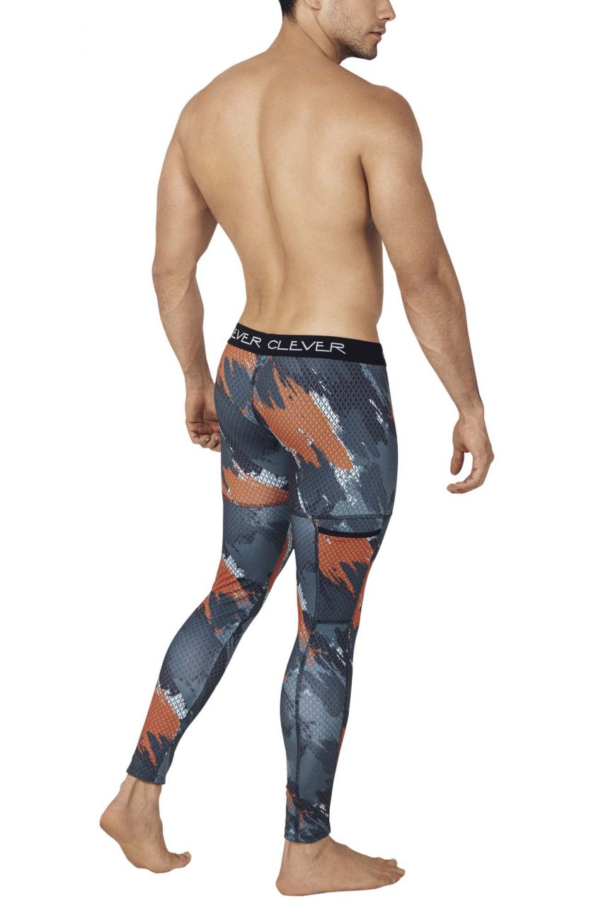 Clever 0279 Enigmatic Athletic Pants Gray