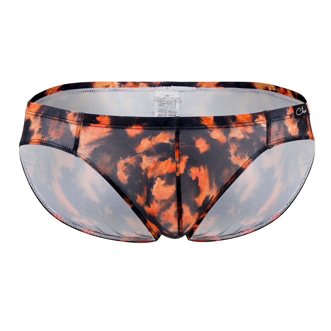 Clever 0360 Quality Bikini Black and Orange