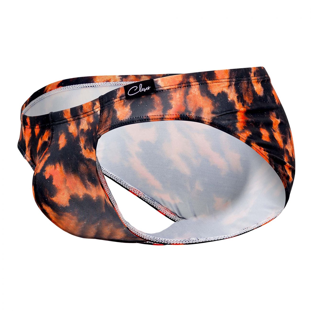 Clever 0360 Quality Bikini Black and Orange