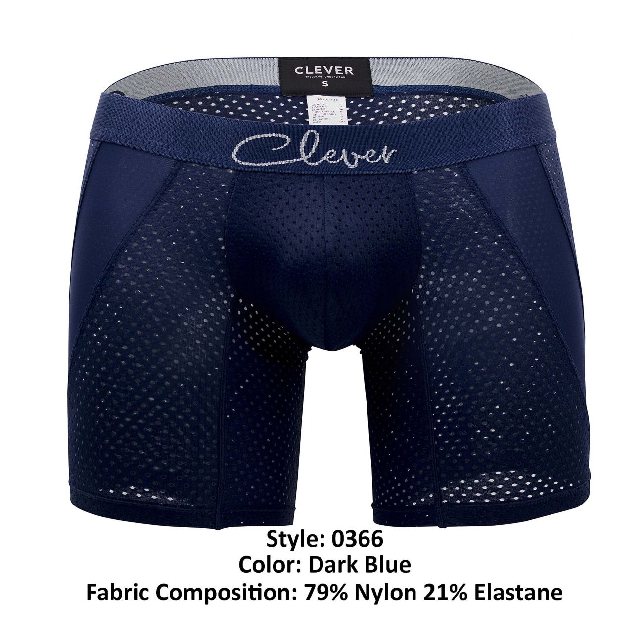 Clever 0366 Time Boxer Briefs Dark Blue