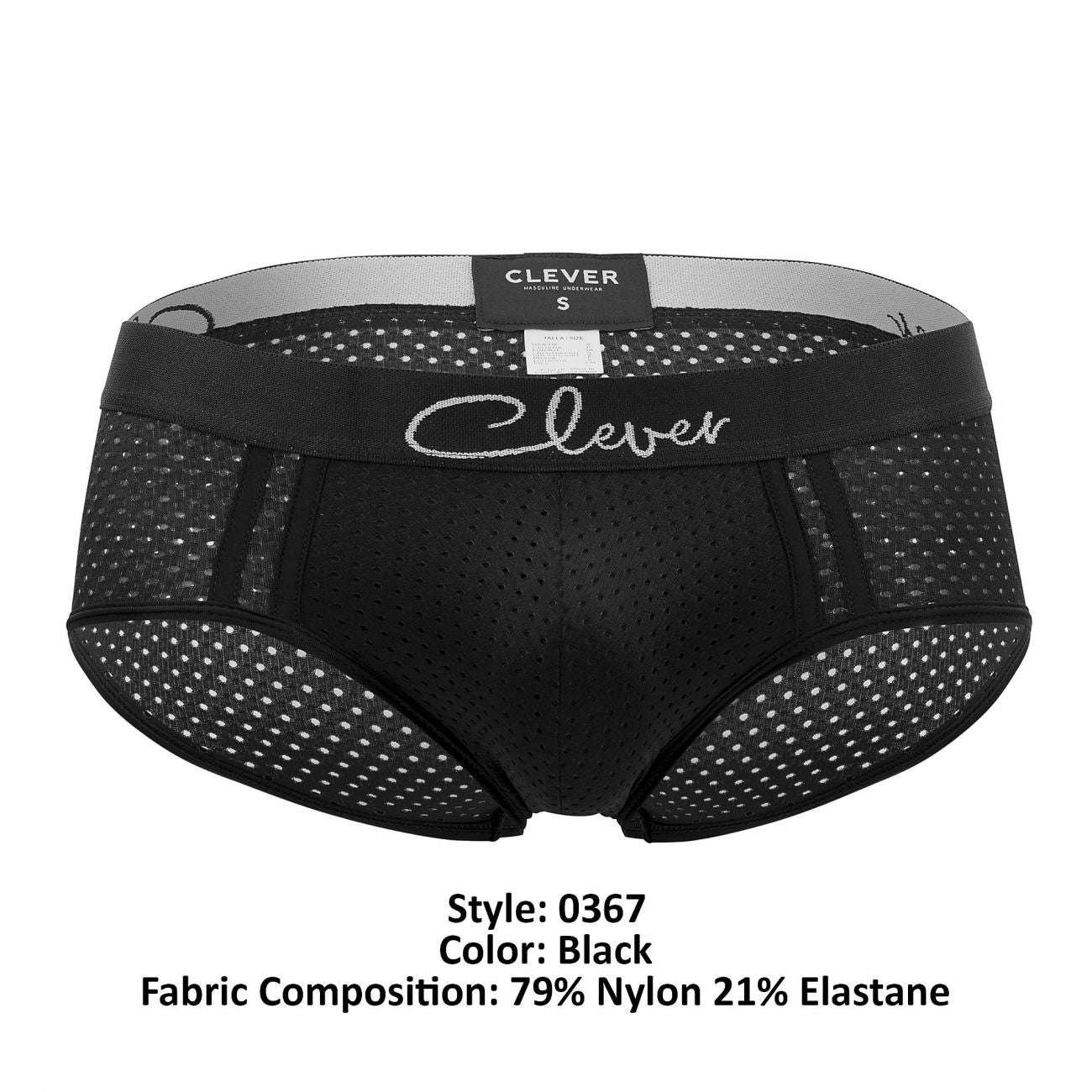 Clever 0367 Time Briefs Black
