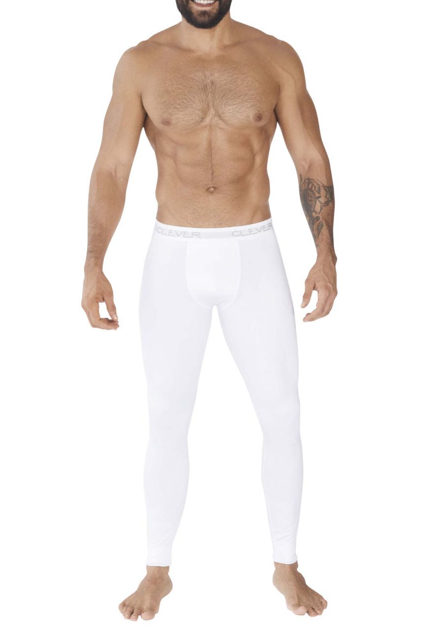 Clever 0373 Visual Athletic Pants White